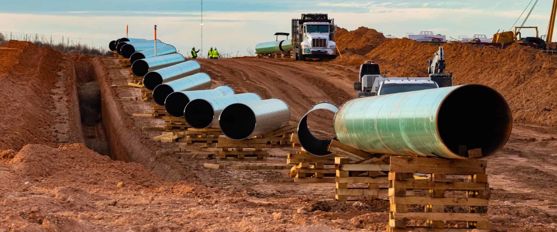 How fast does natural gas move through a pipeline?