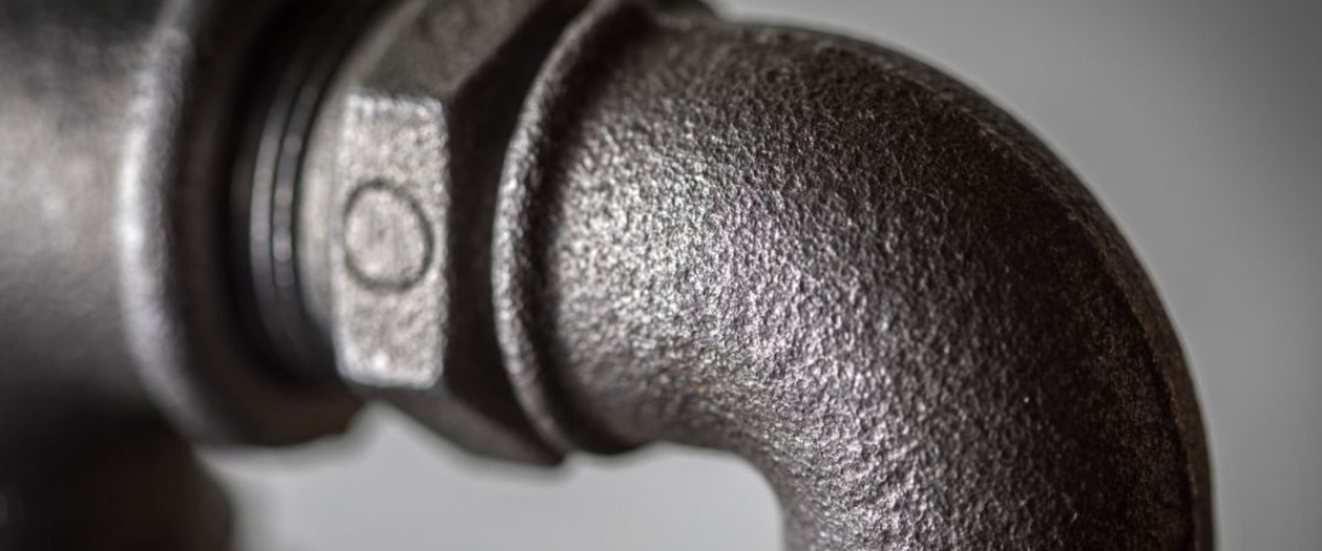 Why is black iron pipe used for gas lines?