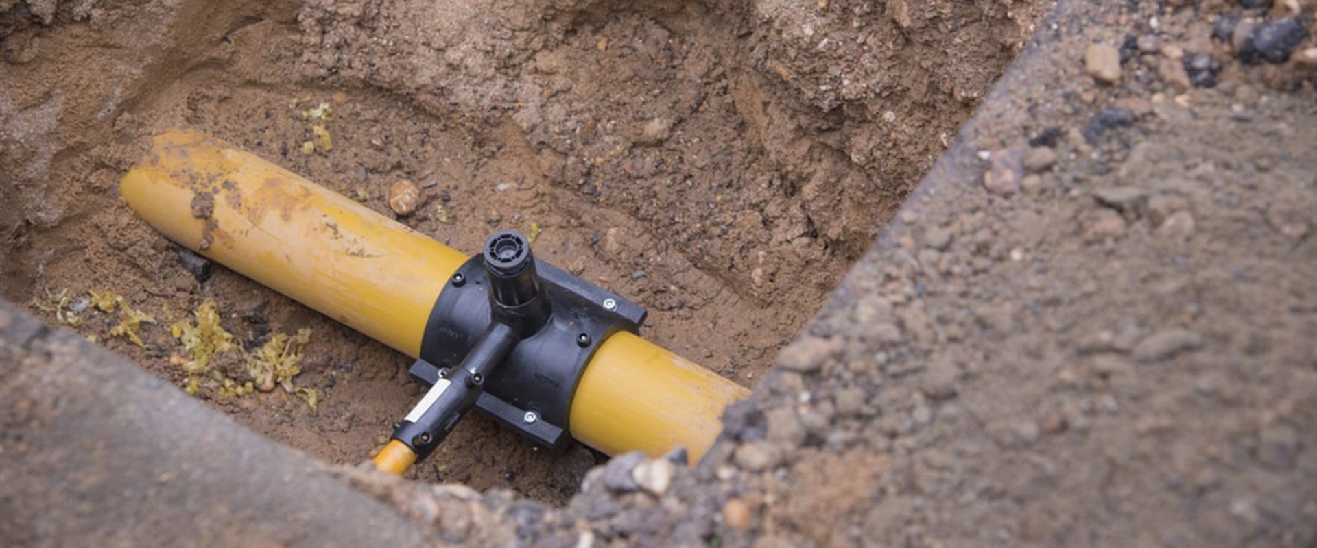 Are natural gas lines metal or plastic?
