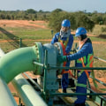 Which gas is used in pipeline?