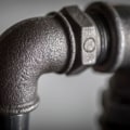 Why is black iron pipe used for gas lines?