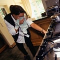 How does natural gas enter the house?