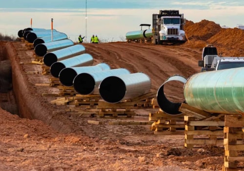 How fast does natural gas move through a pipeline?