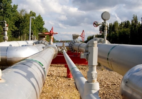 Does natural gas travel through pipelines?