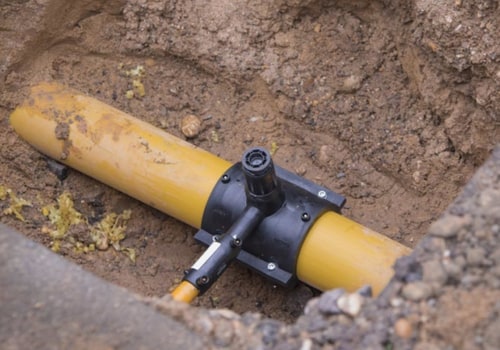 Are natural gas lines metal or plastic?